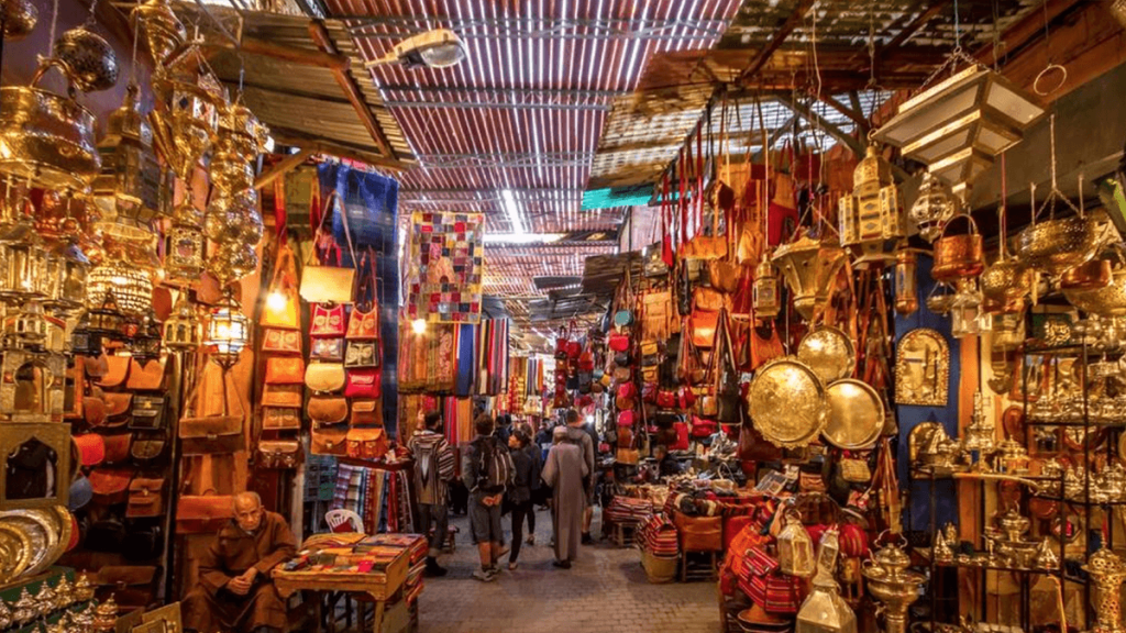The popular Casabarata Market in Tangier