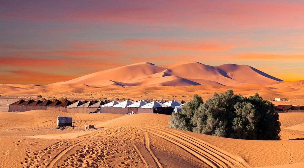 The Merzouga Desert, among the Secret Places to Visit in Morocco