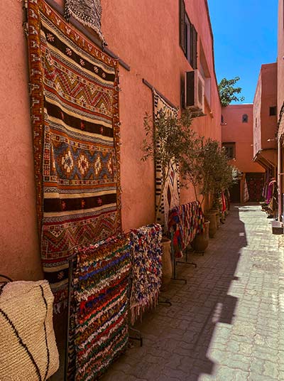 Rugs market in Marrakesh 1