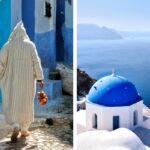 Chefchaouen or Santorini