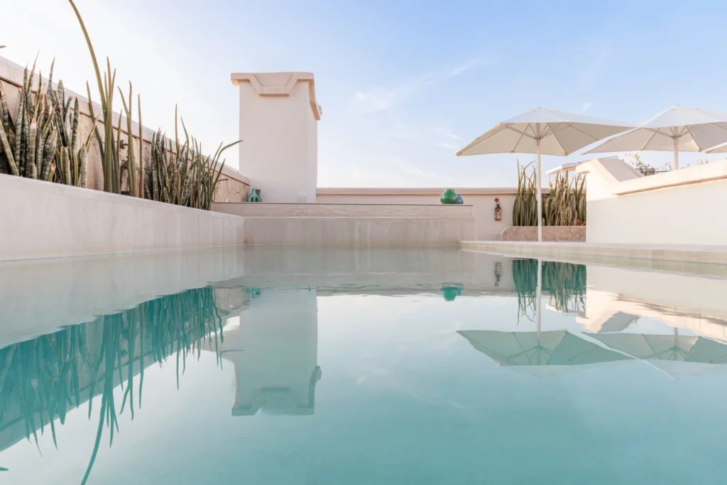 Slow Down, Feel Restored: The Case for Making Riad Nyla Your Marrakech 15 Riad Nyla rooftop pool