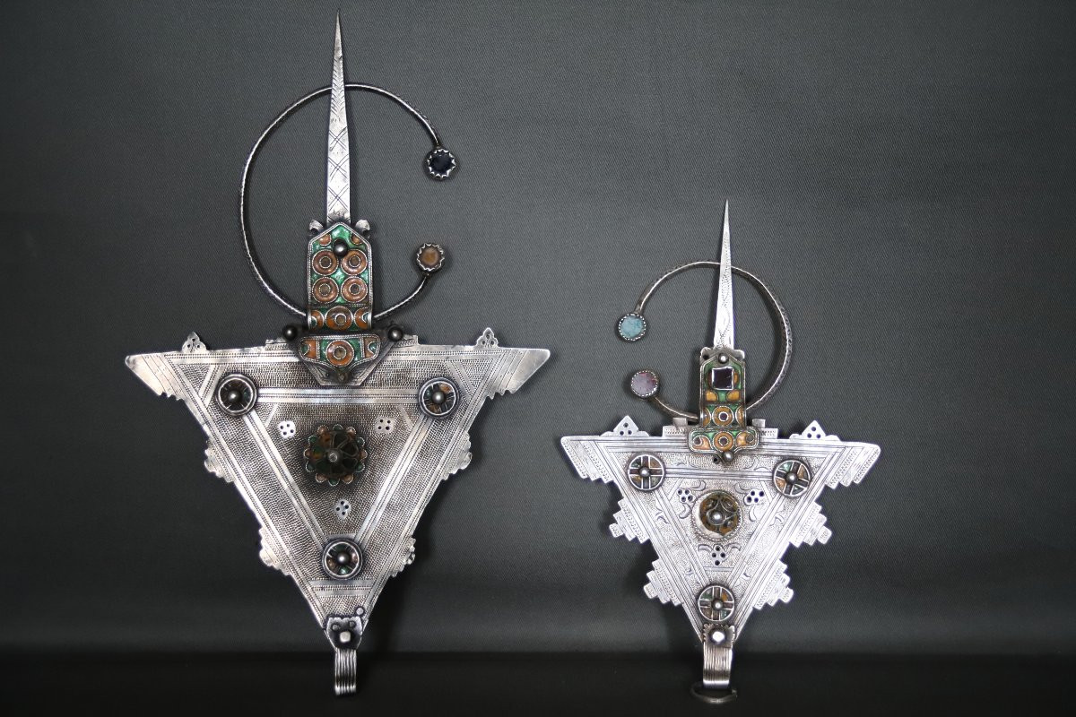 Moroccan Protective Amulet Fibulas